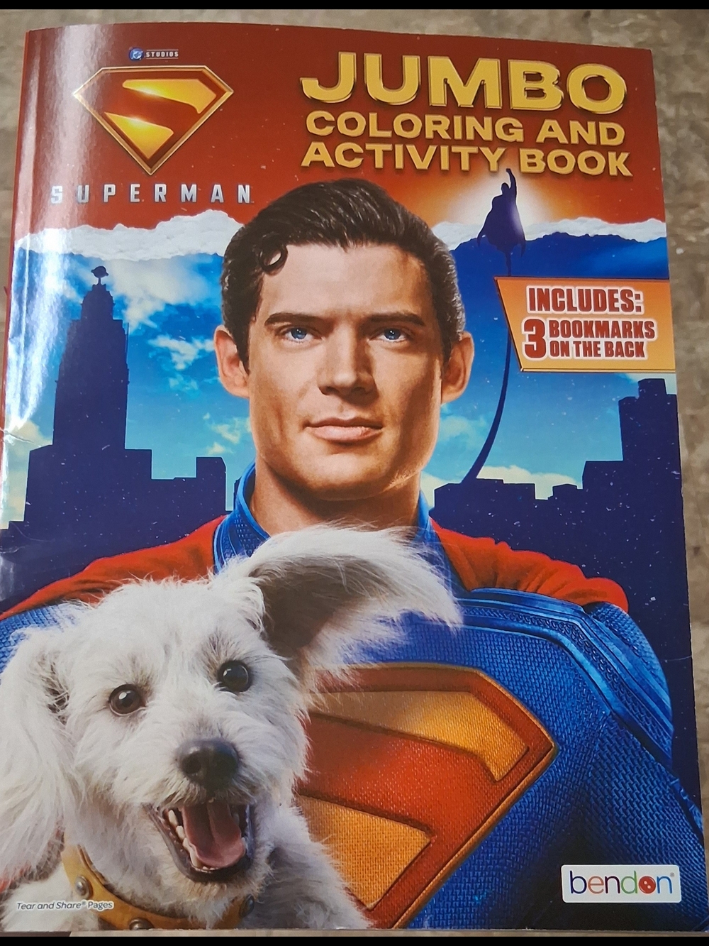New Superman Coloring and Activity Book